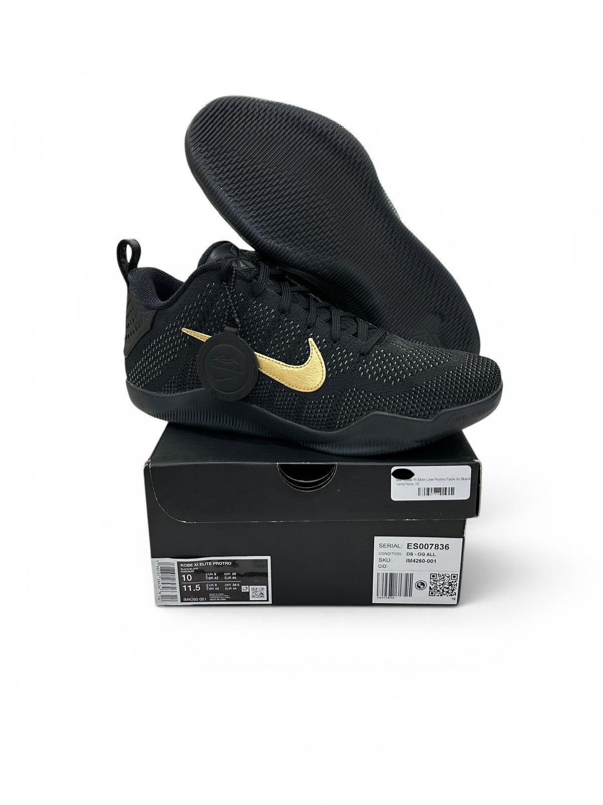 Nike Nike Kobe 11 Elite Low Protro “Fade To Black” 2026 Size 10 Size US 10 / EU 43 - 1 Thumbnail