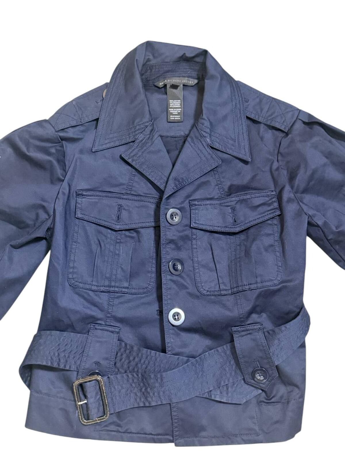 Marc by Marc Jacobs Marc by Marc Jacobs Belted Military Safari Jacket Womens Size S / US 4 / IT 40 - 6 Thumbnail