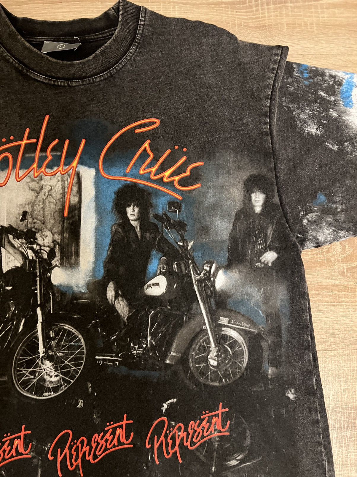 Japanese Brand × Vintage Motley crue band t shirt Size US L / EU 52-54 / 3 - 3 Thumbnail