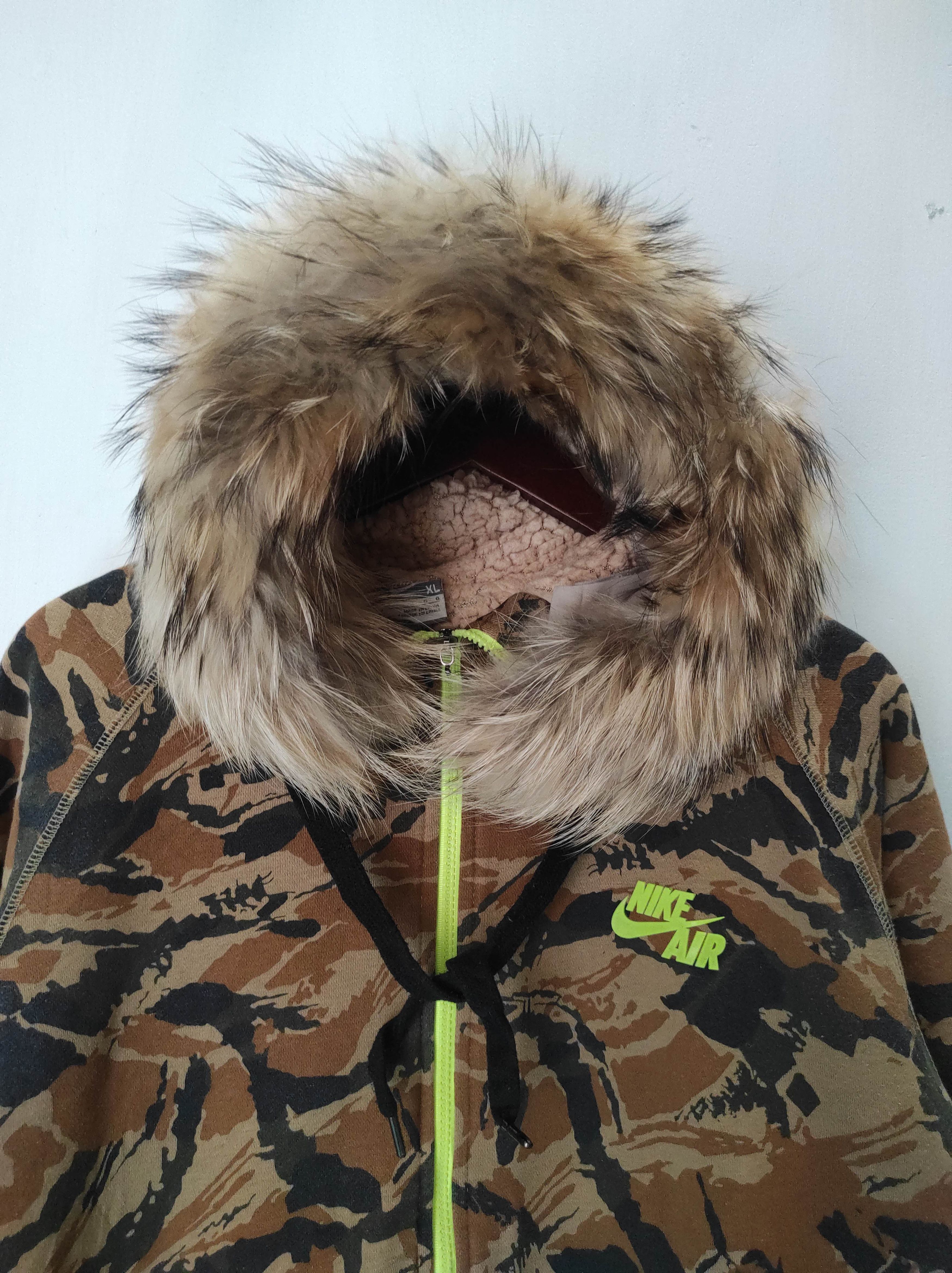 Hysteric Glamour Nike Sherpa Camo Zip Fur Hoodie IfSixWasNine LGB style Size US L / EU 52-54 / 3 - 4 Thumbnail