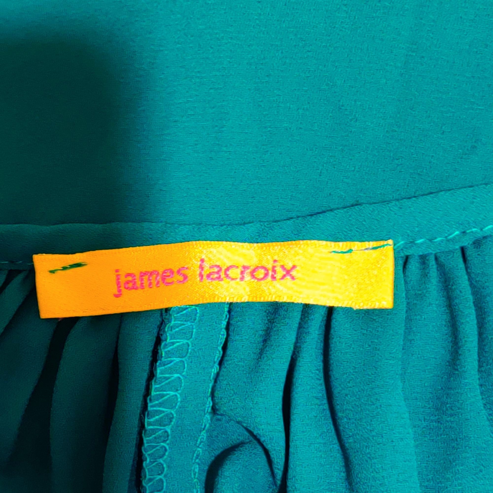 Other James Lacroix Womens Dress Drape Sleeveless Drape USA Made T Size S / US 4 / IT 40 - 4 Thumbnail
