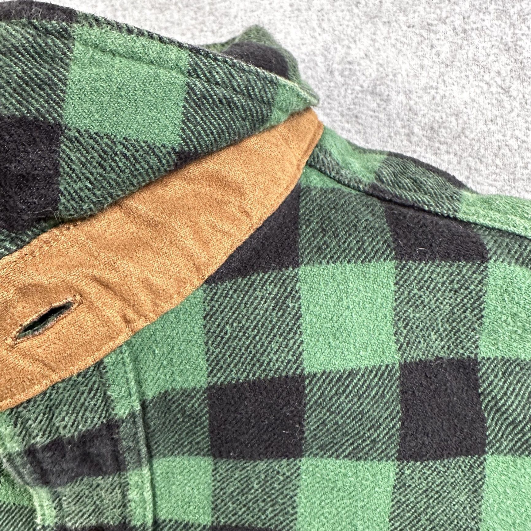 Orvis Orvis Flannel Shirt Mens Medium Green Black Plaid Button Front Pockets Casual Size US M / EU 48-50 / 2 - 3 Thumbnail
