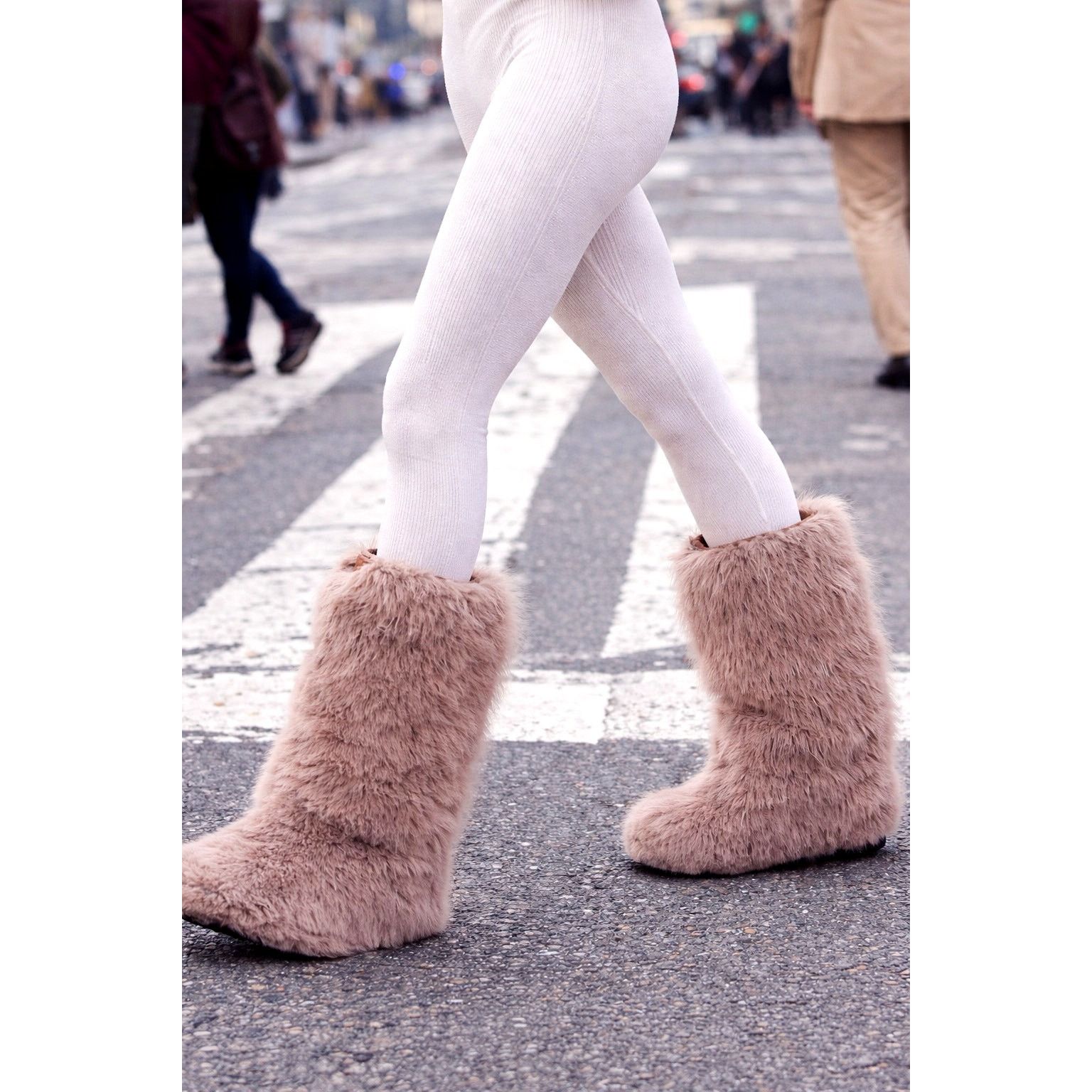 Free People Free People Wild Thing Mid Boots Cashmere size 8 Size US 8 / IT 38 - 1 Thumbnail