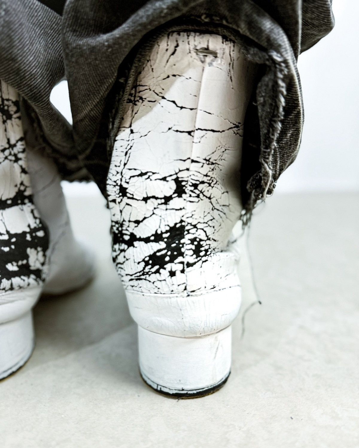 Maison Margiela Maison Margiela Painted Tabi 3cm Ankle Boots Size US 7 / EU 40 - 3 Thumbnail