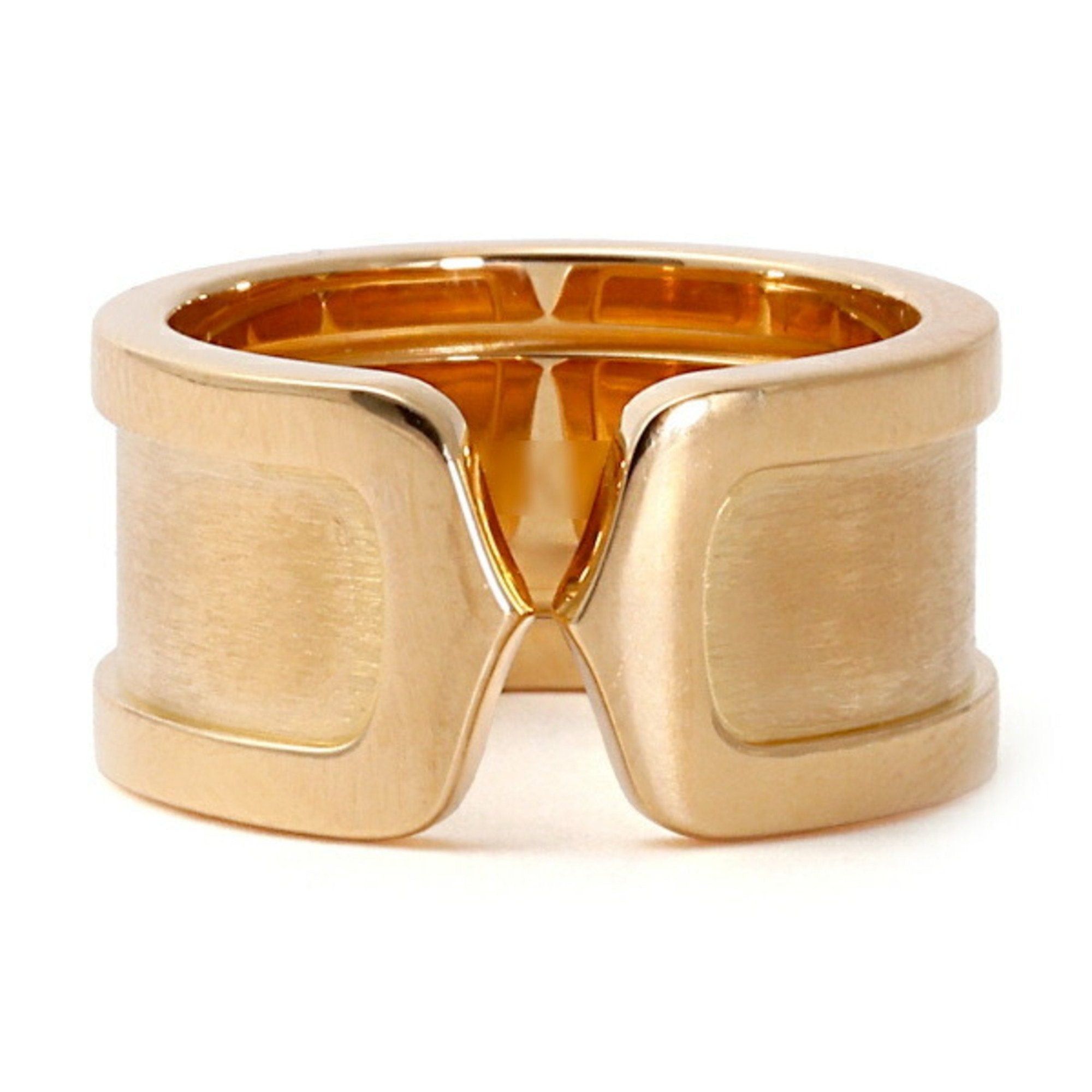 image of Cartier 2C Lm K18Yg Yellow Gold Ring J381593, Women's