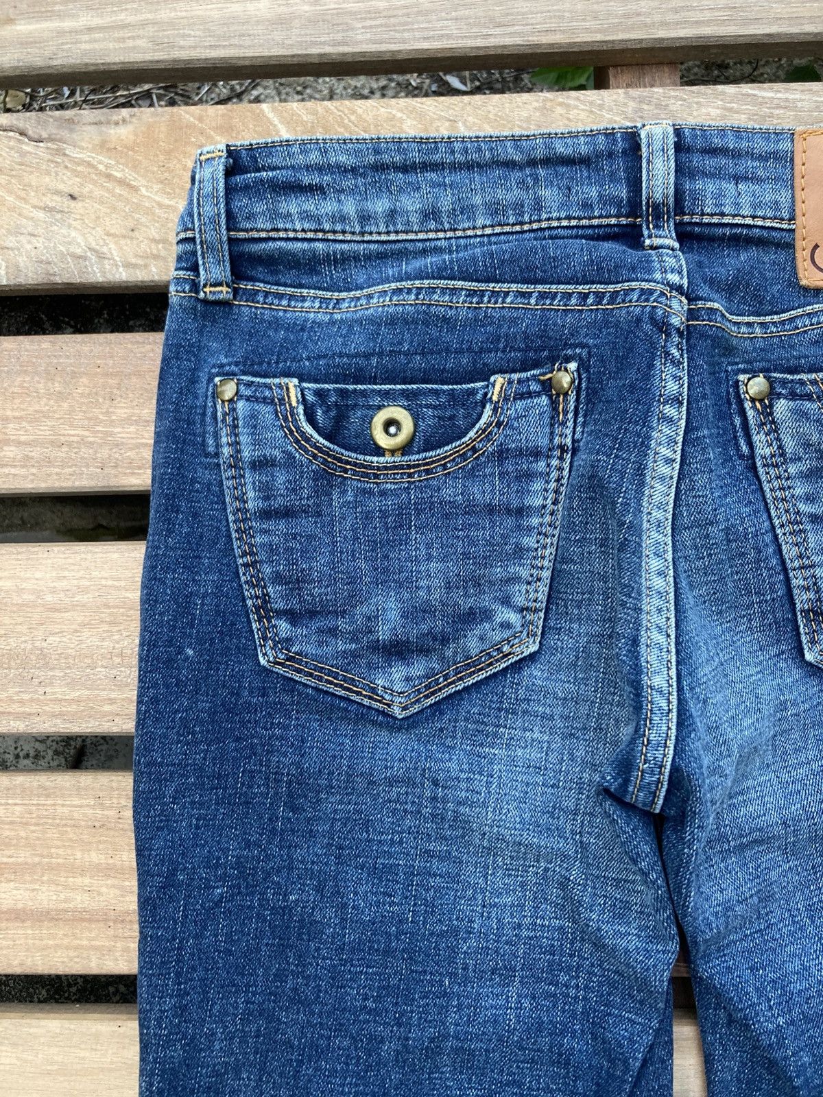 Johnbull Johnbull Blue Japan Flare Jeans Size 28" / US 6 / IT 42 - 15 Thumbnail
