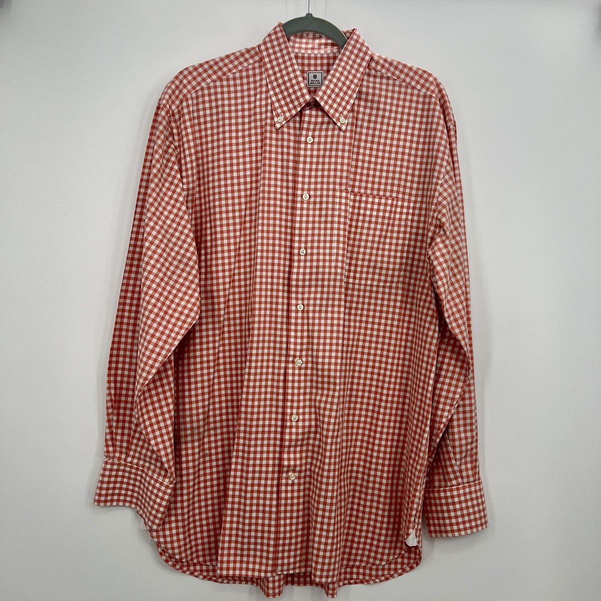 Peter Millar Peter Millar Men Button Down Long Sleeve Dress Shirt Top Size US L / EU 52-54 / 3 - 1 Thumbnail