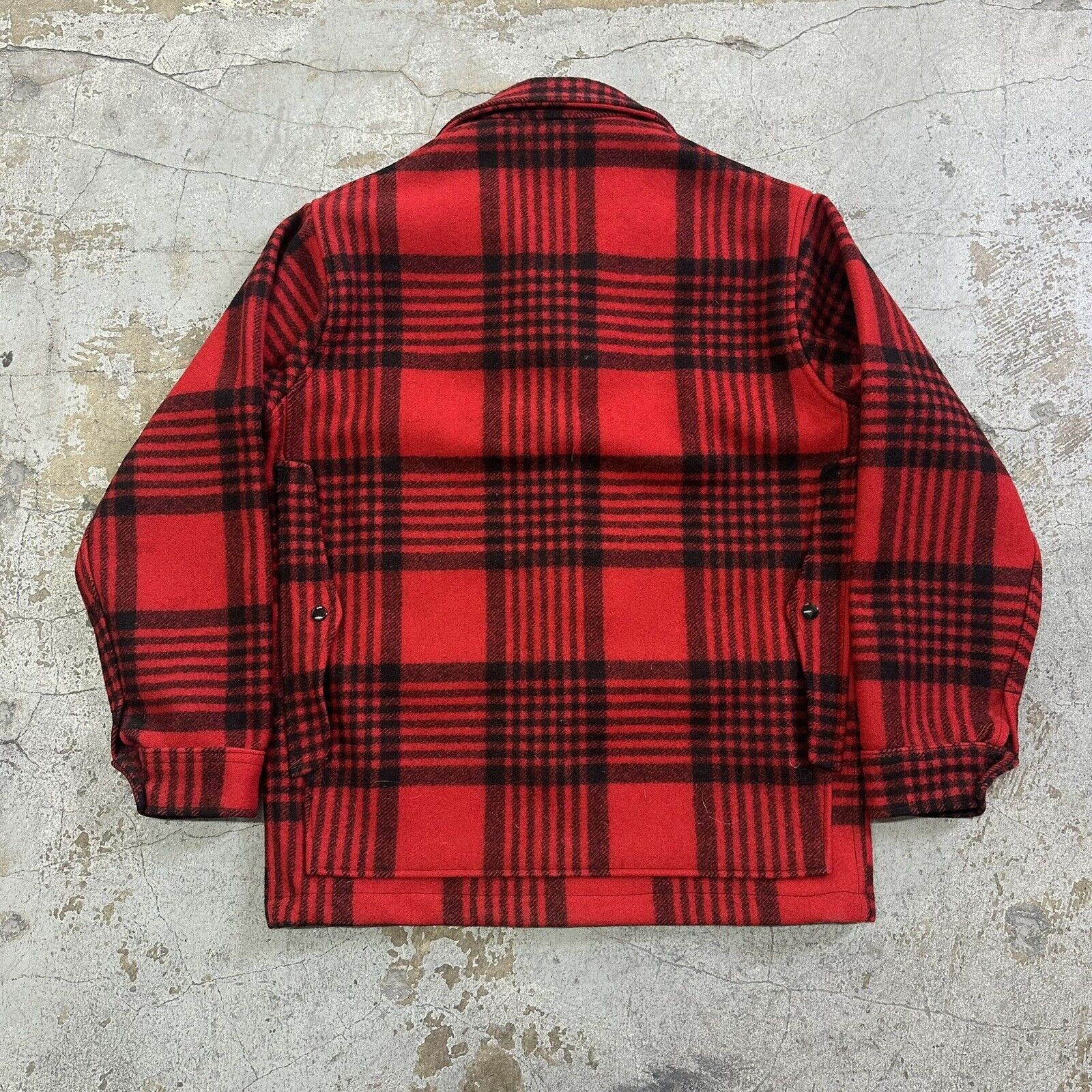 Pendleton × Vintage Vintage Pendleton Buffalo Plaid Wool Hunting Mackinaw Jacket Size US S / EU 44-46 / 1 - 4 Thumbnail