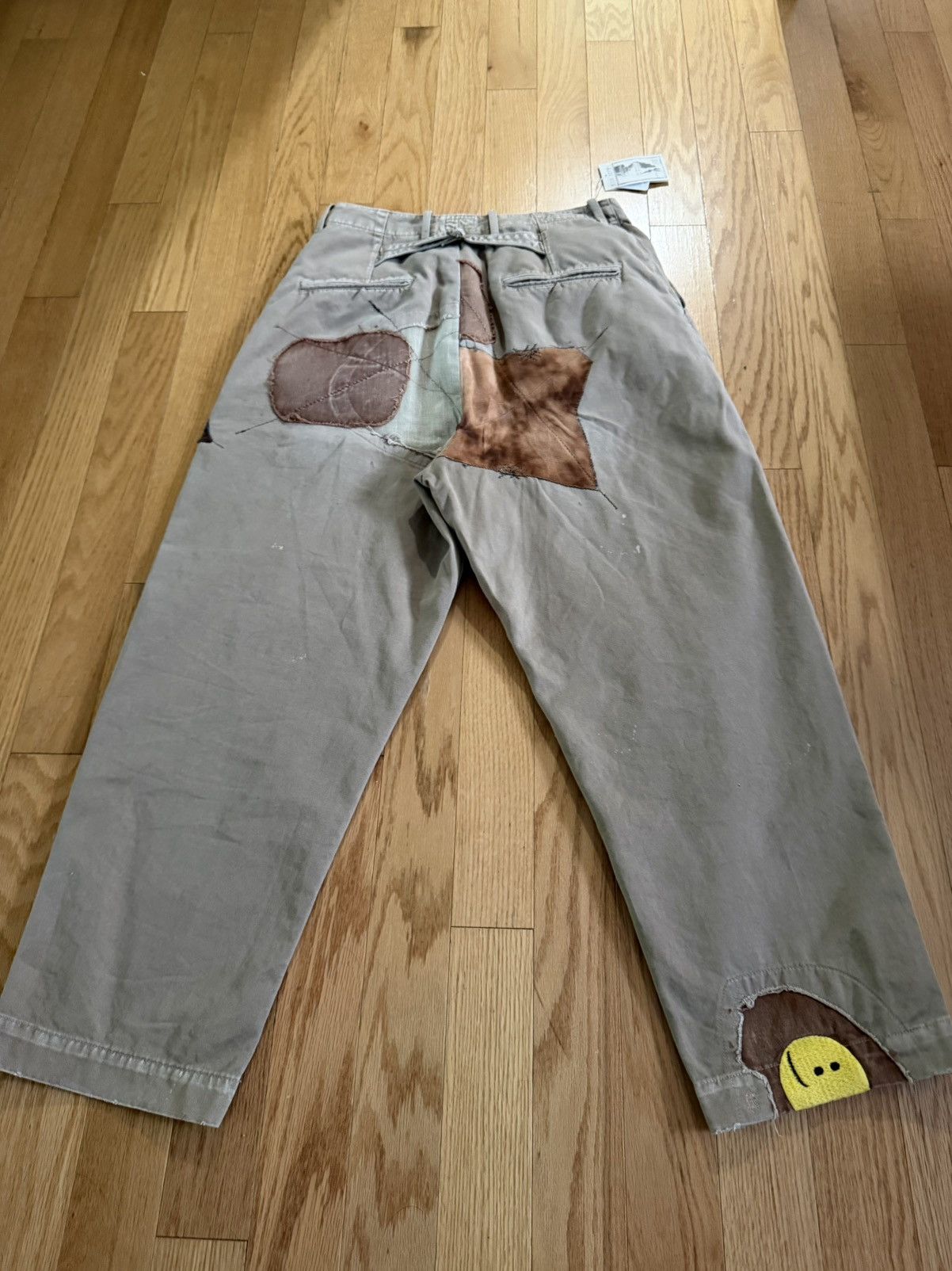 Kapital Kapital KATSURAGI COTTON HIGH WAIST PANTS GYPSY PATCH REMAKE Size US 32 / EU 48 - 7 Thumbnail