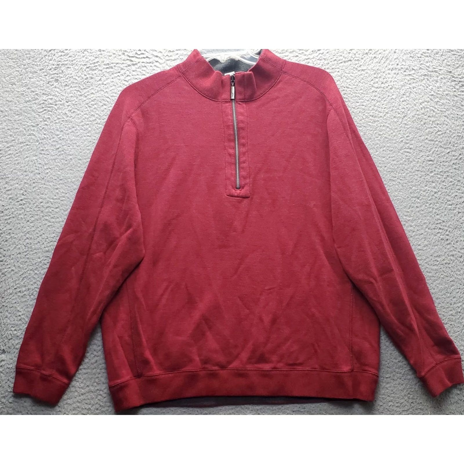 Tommy Bahama Tommy Bahama Reversible Sweatshirt Men XL Multicolor Mock Neck 1/2 Zip Pullover Size XL Men Size US XL / EU 56 / 4 - 2 Thumbnail