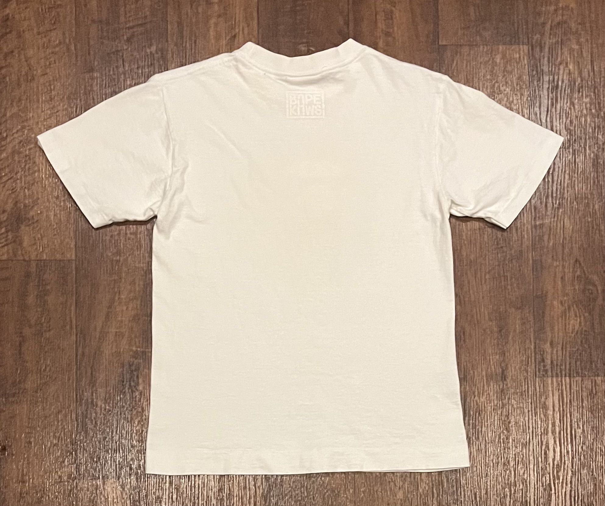 Bape × Kaws Bape Kaws camo logo tee shirt Size US XS / EU 42 / 0 - 2 Thumbnail