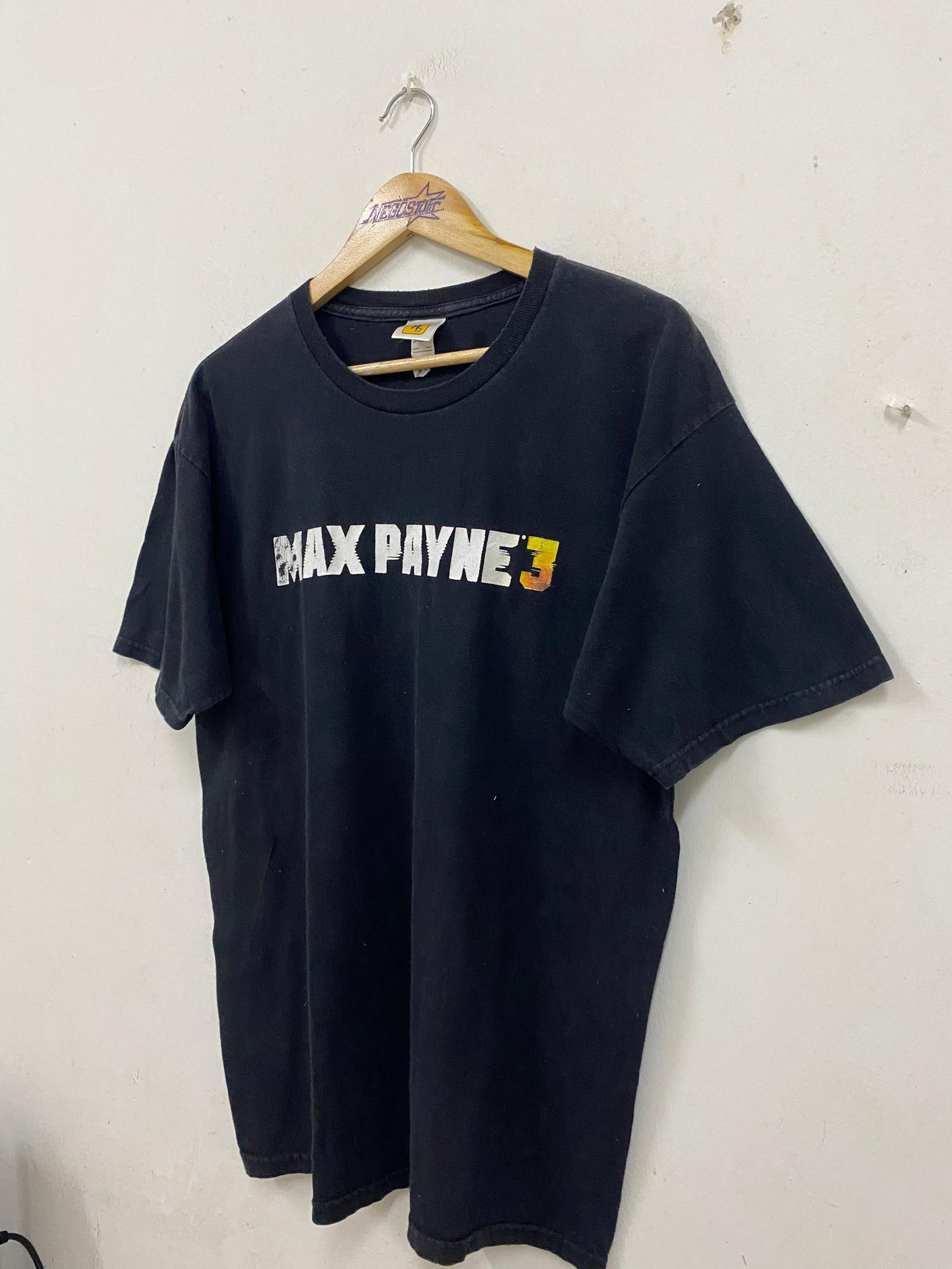 Rockstar Games VTG Y2K MAX PYNE GAMES ROCKSTAR GAMES tee Size US L / EU 52-54 / 3 - 3 Thumbnail