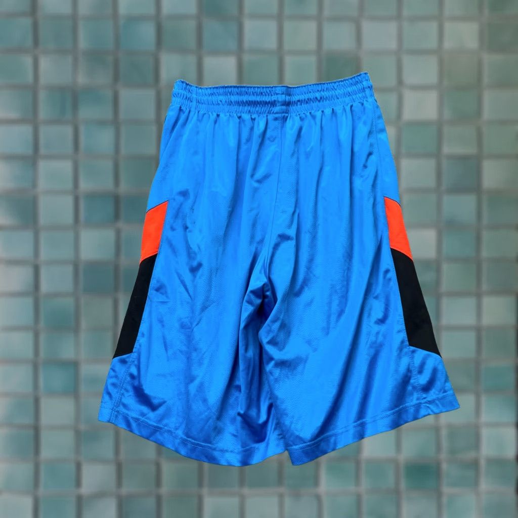Nike Nike Shorts Mens Medium Blue Dri Fit Rival Athletic Swoosh Drawstring Basketball Size US 28 / EU 44 - 1 Thumbnail