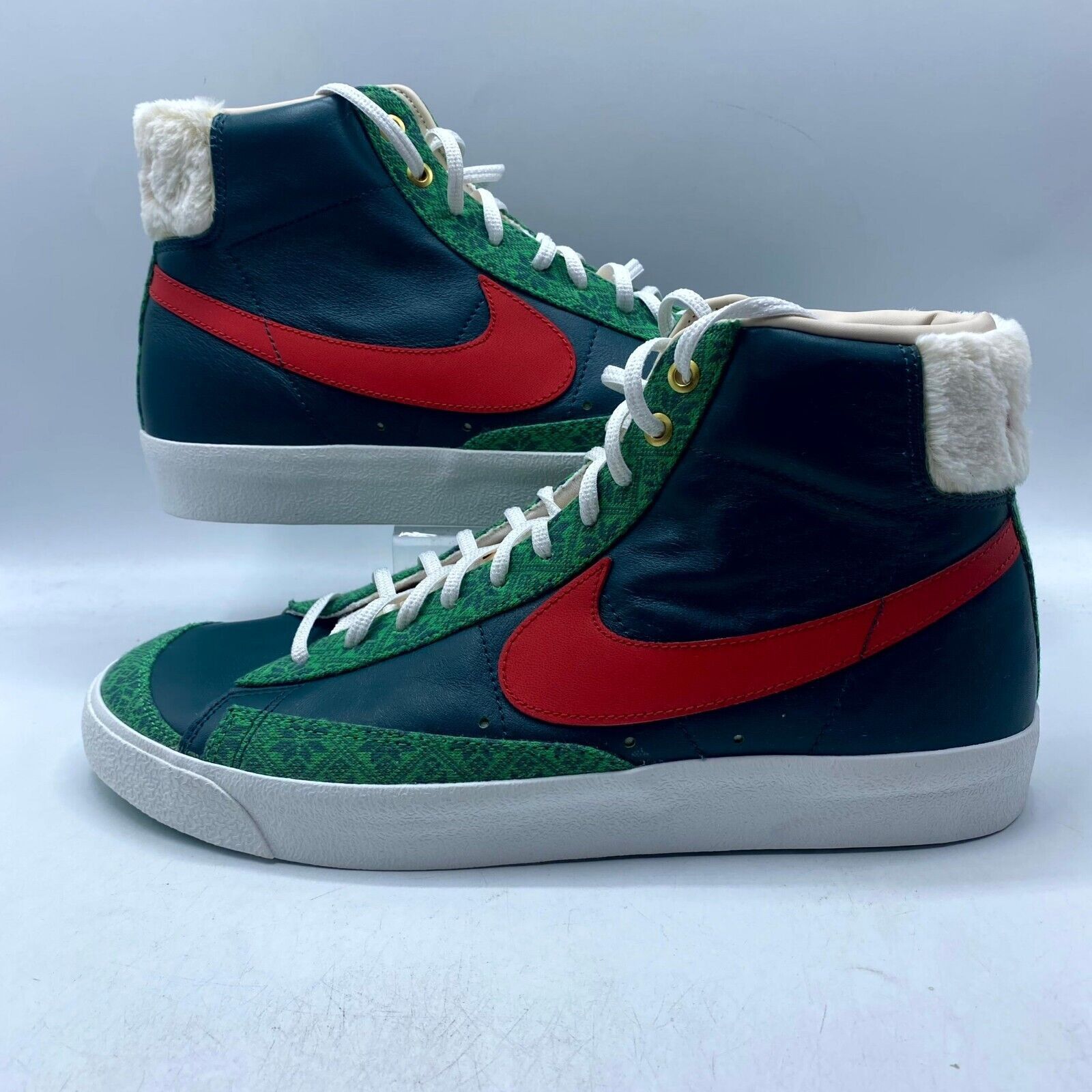 Nike Nike Blazer Mid '77 Vintage Nordic Christmas DC1619-300 NEW Size US 12 / EU 45 - 2 Thumbnail