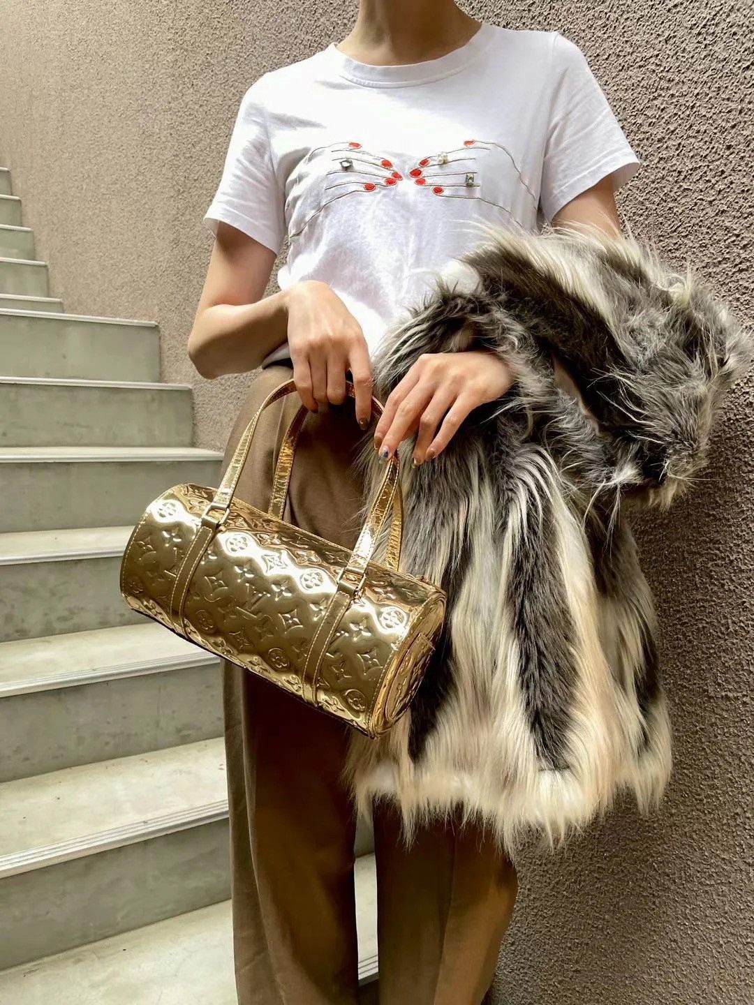 Louis Vuitton Louis Vuitton - Marc Jacobs - 2006 - Miroir Papillon Bag Size ONE SIZE - 21 Thumbnail