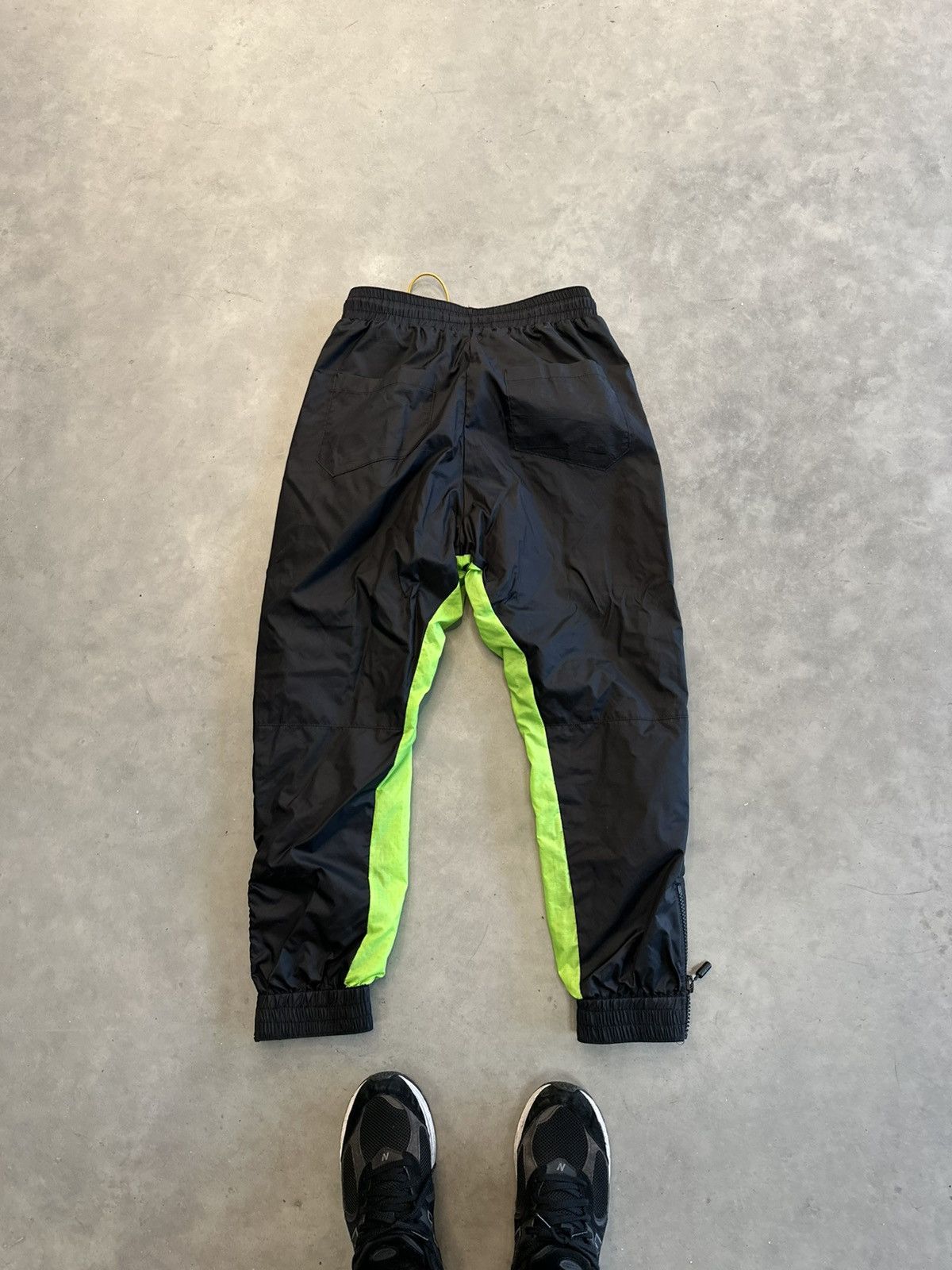 Rhude Rhude Flight Suit Nylon Track Pants Black Green Size US 34 / EU 50 - 2 Thumbnail