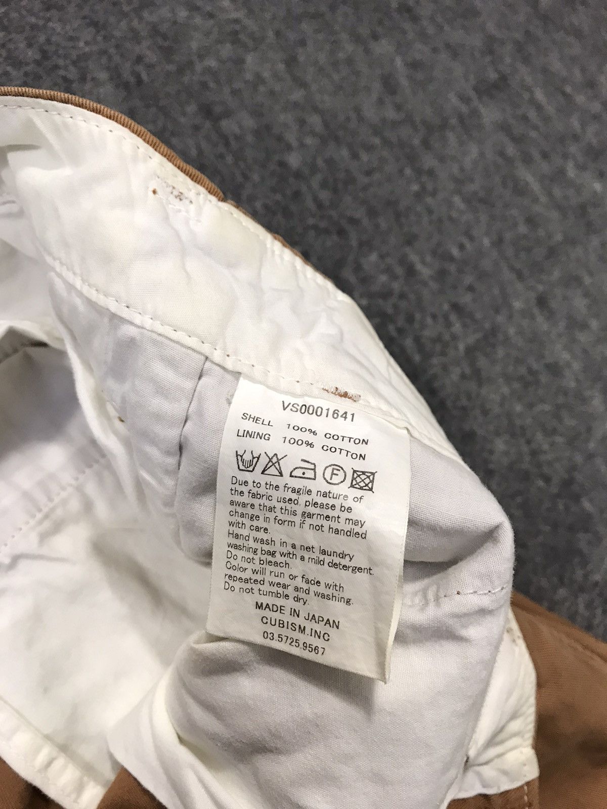 Visvim Visvim Laboratory Cubism Egyptian Chino Pant Bucket Back Size US 34 / EU 50 - 8 Thumbnail