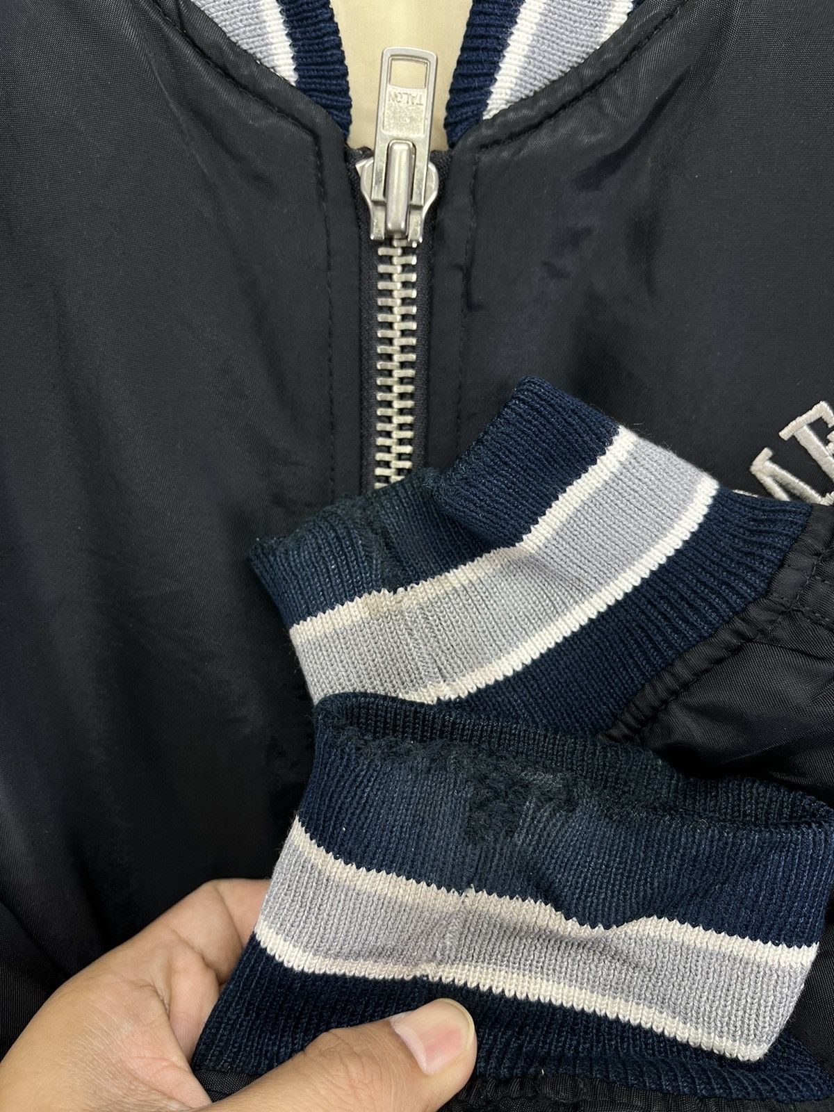 Gap Gap New York Rare Zip Up Varsity Jacket Size US L / EU 52-54 / 3 - 13 Thumbnail