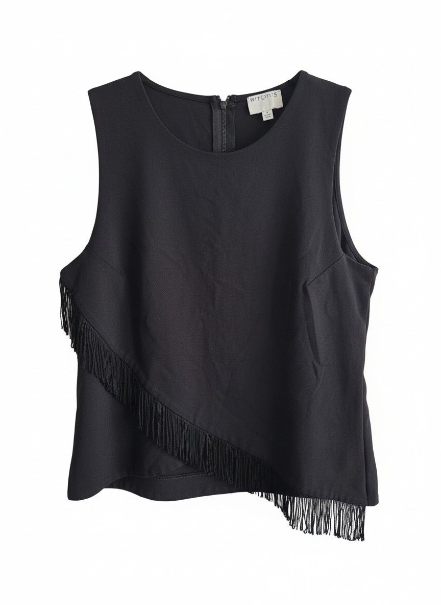 Other Witchery Women's Black Sleeveless Crew Neck Blouse Top Size S Size S / US 4 / IT 40 - 1 Thumbnail