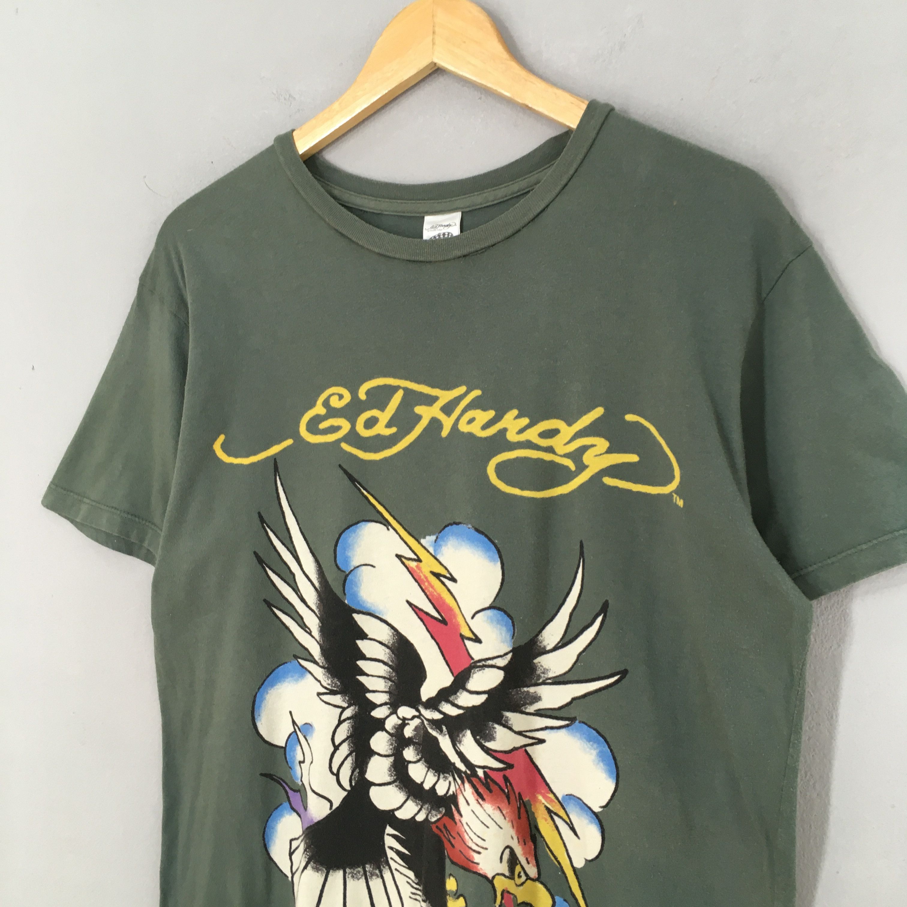 Christian Audigier × Ed Hardy Vintage Y2K Don Ed Hardy Christian Audiegier T shirt Medium Size US M / EU 48-50 / 2 - 3 Thumbnail