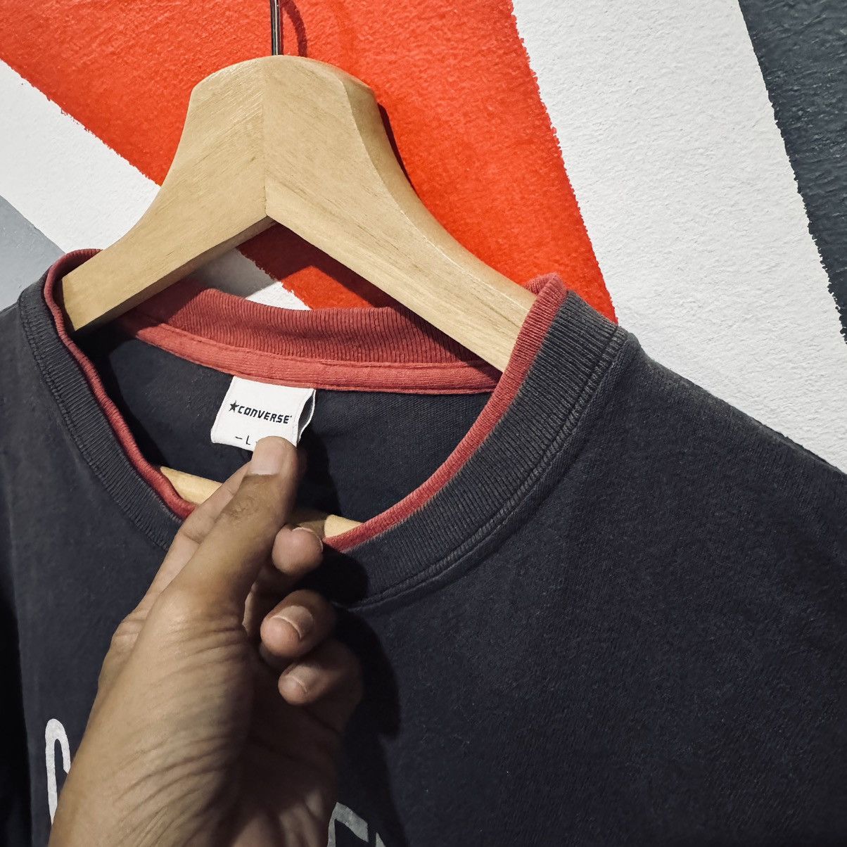 Converse Converse All Star long Sleeve tee Size US L / EU 52-54 / 3 - 4 Thumbnail