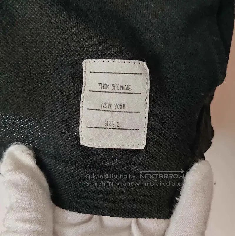 Thom Browne Thom Browne Black Cotton Men's Polo Shirt . Size US S / EU 44-46 / 1 - 4 Thumbnail