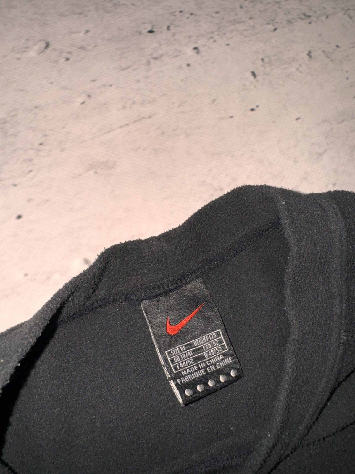 Nike × Vintage NIKE TEDDY FLEECE VINTAGE BAS LOGO OVERSIZE BOXY SWEATSHIRT Size US M / EU 48-50 / 2 - 4 Thumbnail