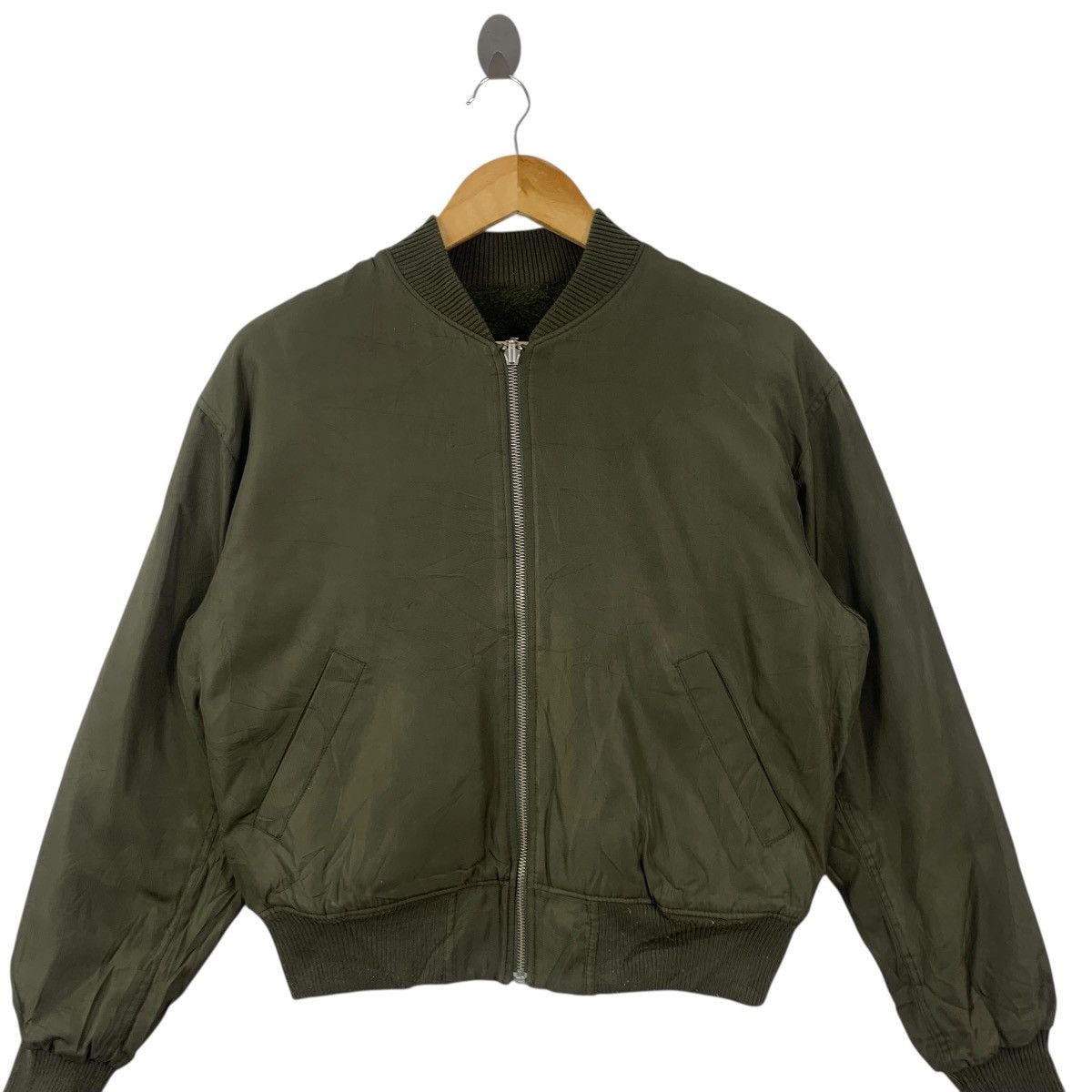 Other CECIL MCBEE MA-1 Bomber Flight Thermal Lining Jacket Coat Size M / US 6-8 / IT 42-44 - 4 Thumbnail