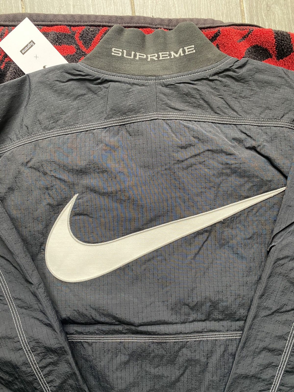 Nike × Supreme Supreme Nike Ripstop Pullover XL Size US XL / EU 56 / 4 - 3 Thumbnail