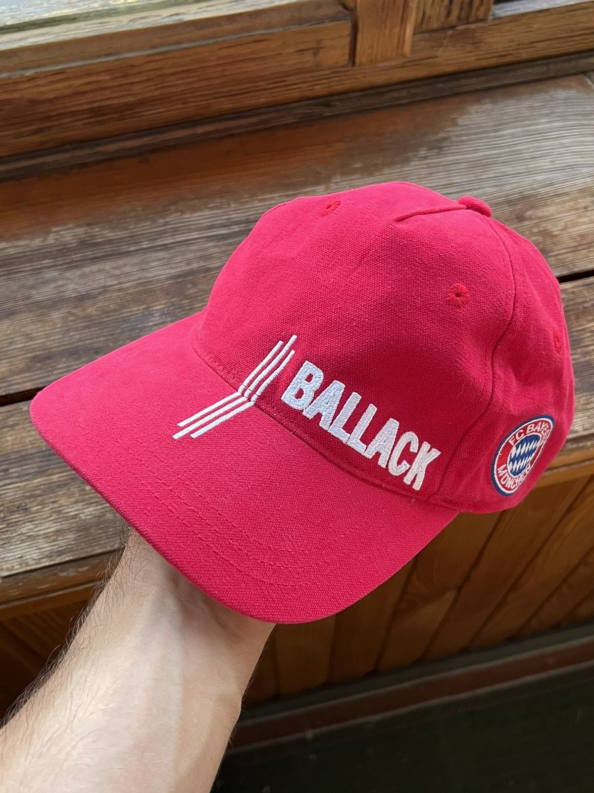 Adidas Vintage Hat Adidas Bayern Munchen 13 Ballack Size ONE SIZE - 13 Thumbnail