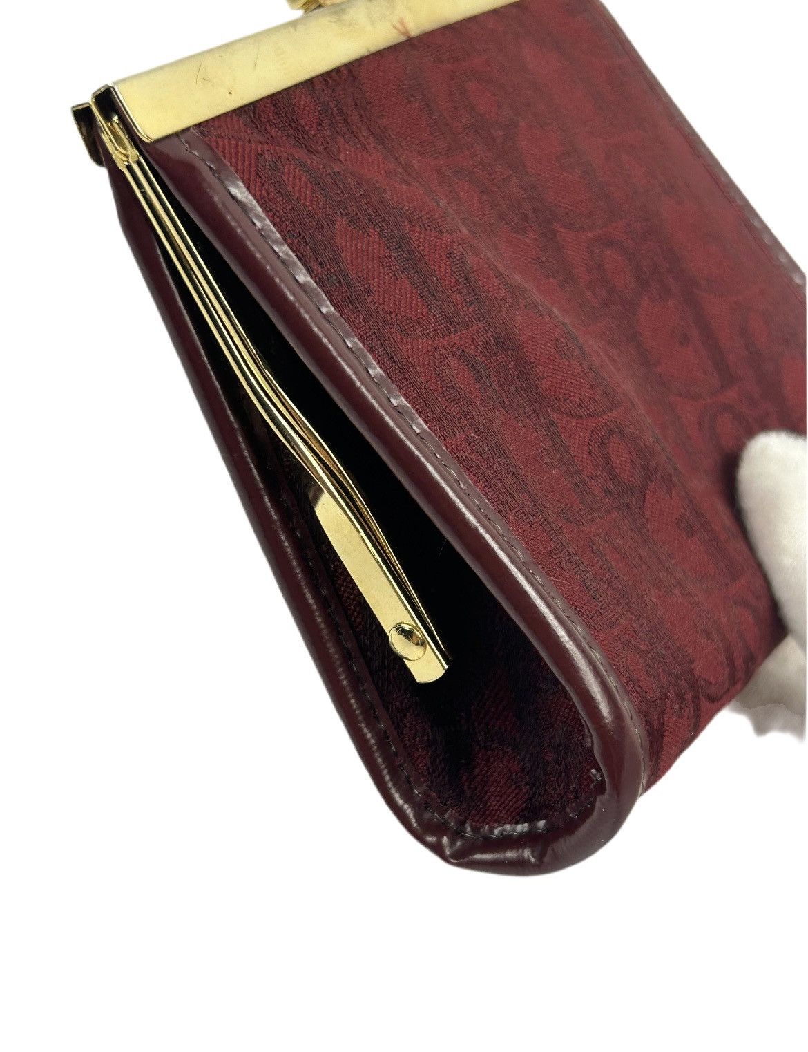 Dior Dior Red Trotter Leather Coin Pouch Size ONE SIZE - 6 Thumbnail