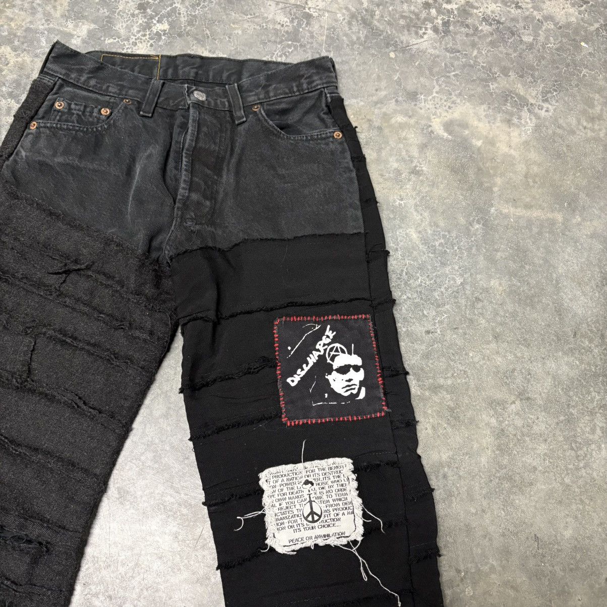 KIDILL Crust hagi punk Denim Size 28" / US 6 / IT 42 - 3 Thumbnail