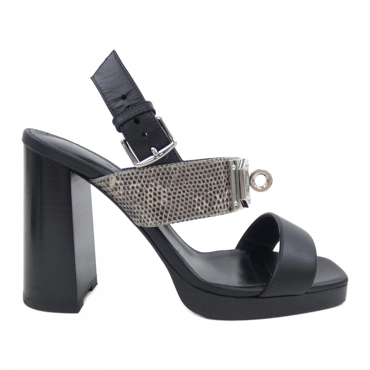 Hermes Hermes Hermes Ilona Leather Sandals Leather Shoes DUTY FREE for USA Size ONE SIZE - 1 Thumbnail