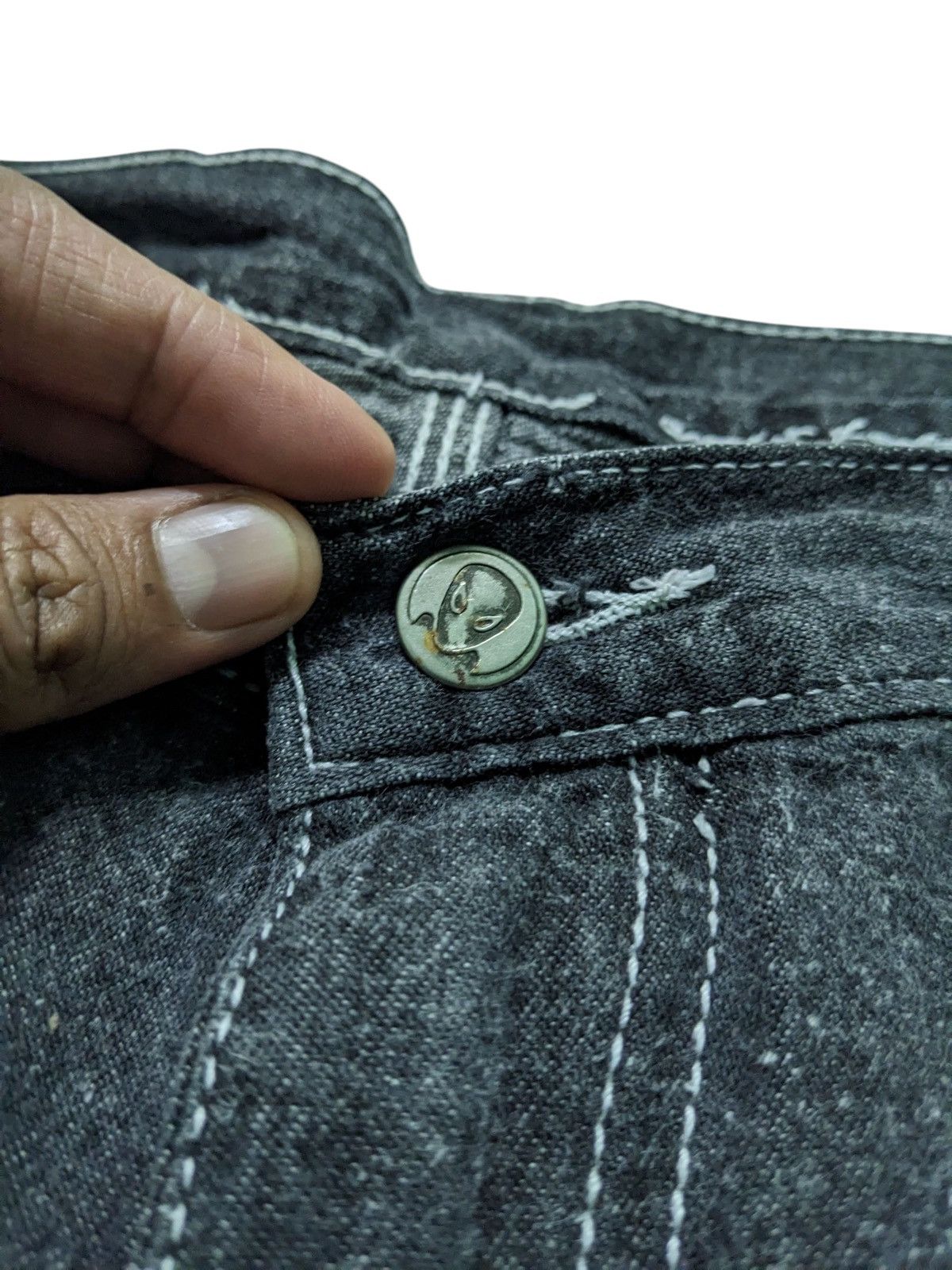 Alien Workshop Vtg Alien Workshop Baggy Denim Size US 34 / EU 50 - 9 Thumbnail