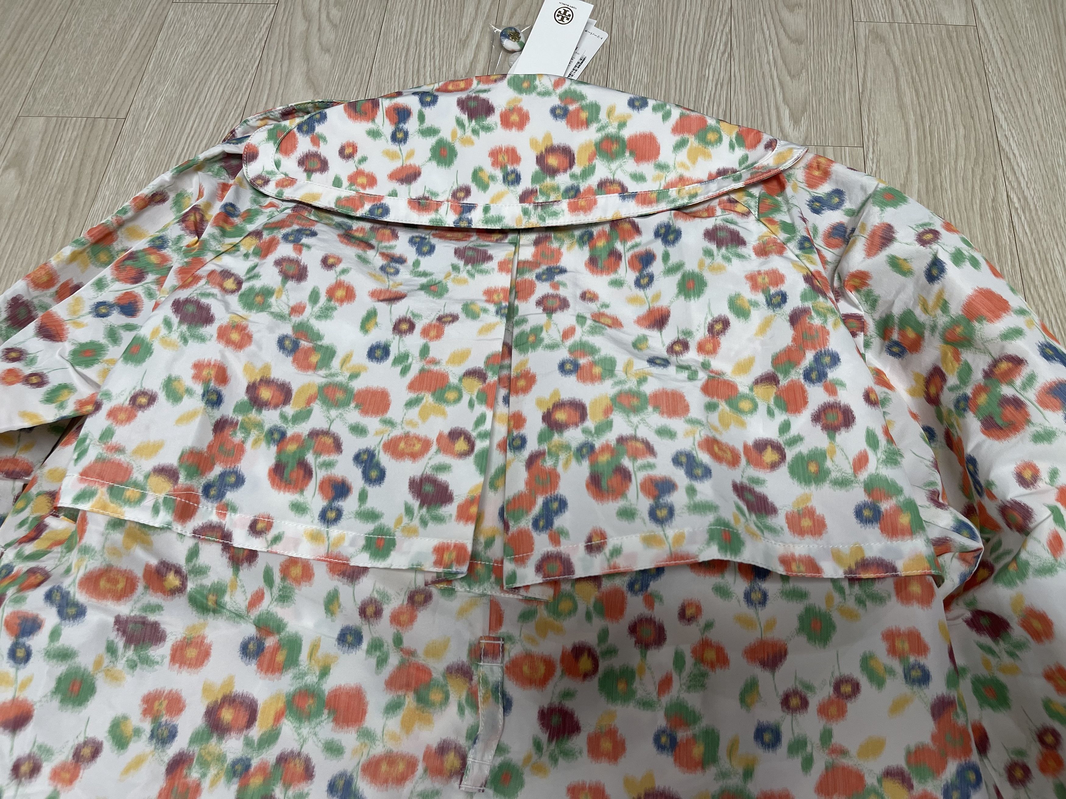 Tory Burch TORY BURCH RUNWAY Taffeta Trench Coat Size S / US 4 / IT 40 - 7 Thumbnail