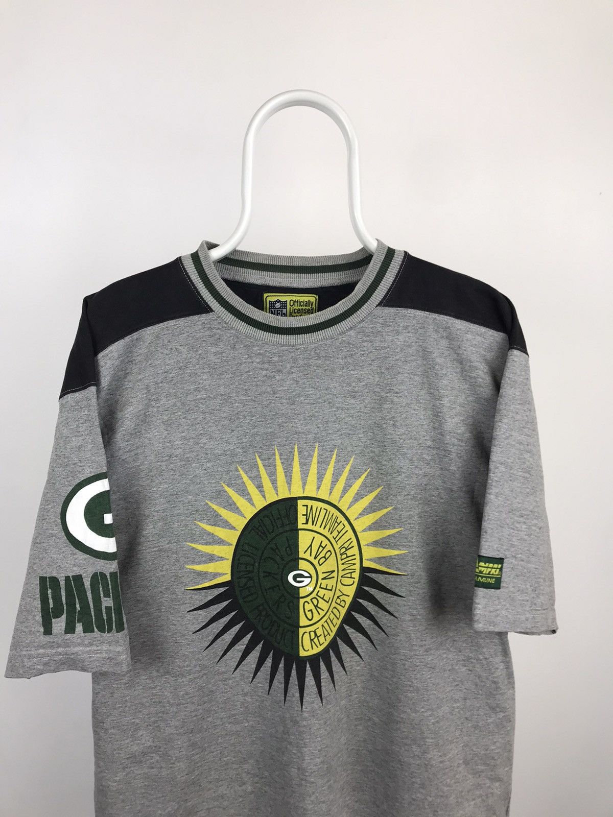Vintage Vintage Campri Teamline Packers Big Logo Tee Size US L / EU 52-54 / 3 - 3 Thumbnail