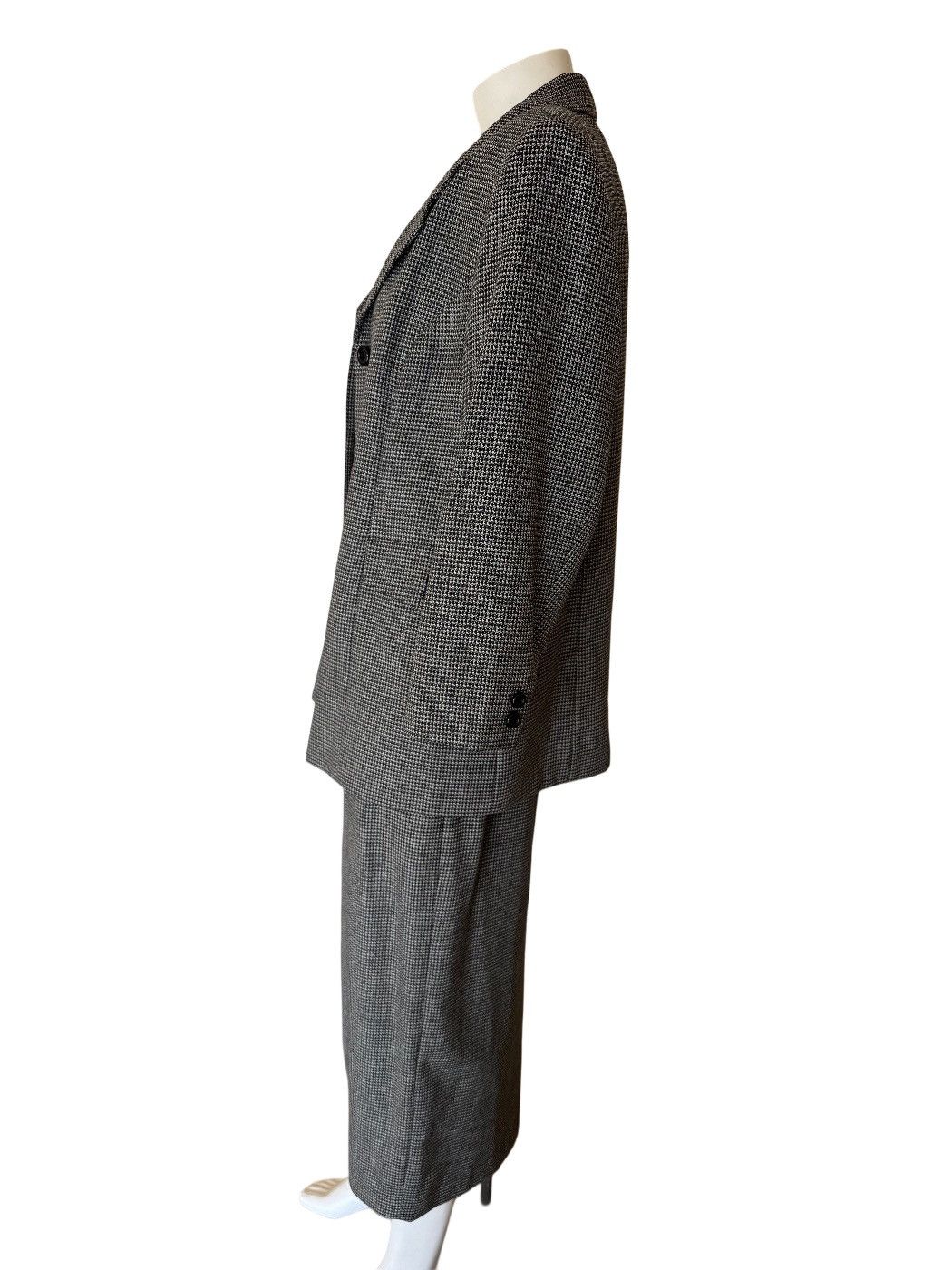Vintage Conrad C Collection 100% wool 2 pc set blazer Size 32" / US 10 / IT 46 - 3 Thumbnail