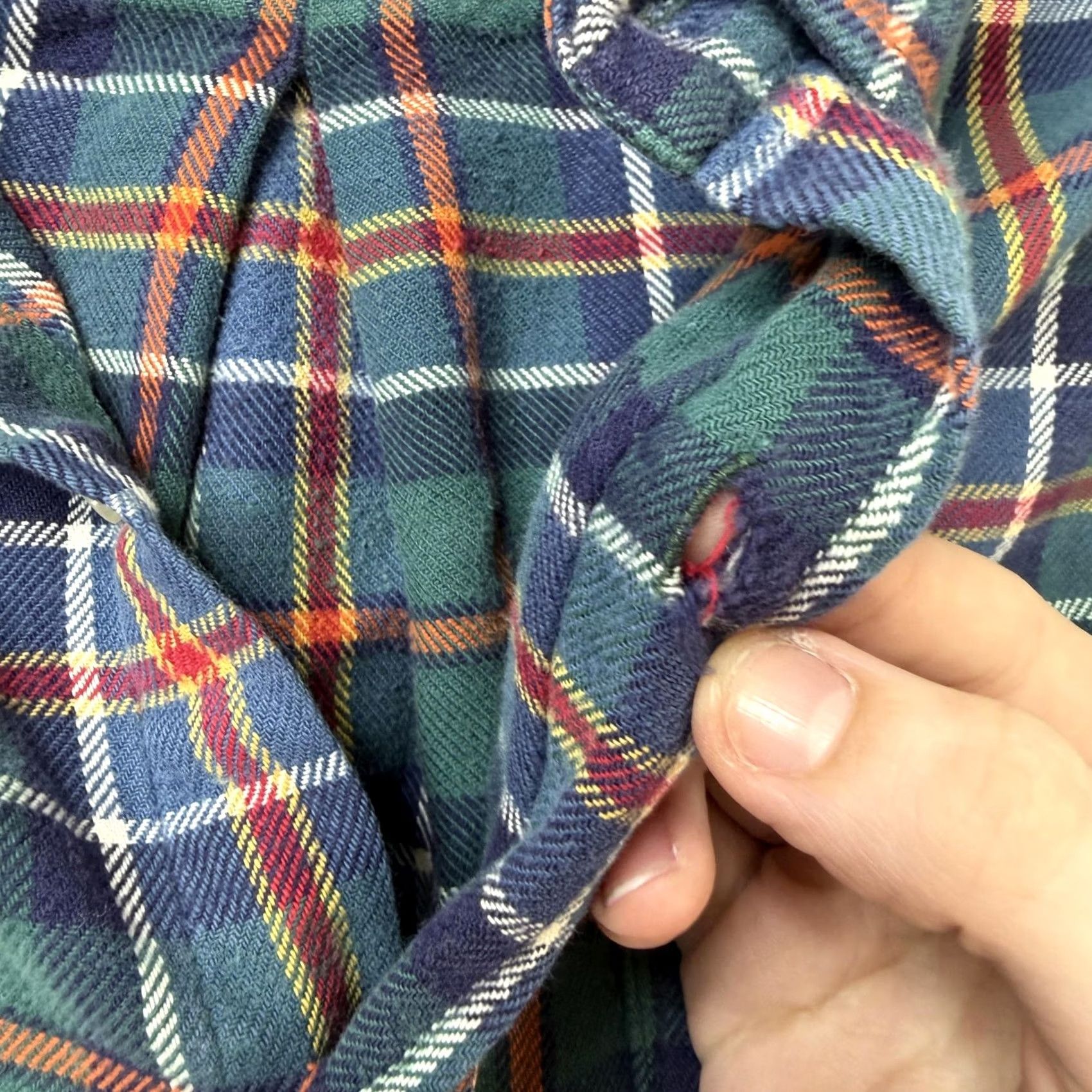 J.Crew J.Crew Shirt Mens XL Multicolor Plaid Flannel Long Sleeve Button-Up Casual Size US XL / EU 56 / 4 - 2 Thumbnail