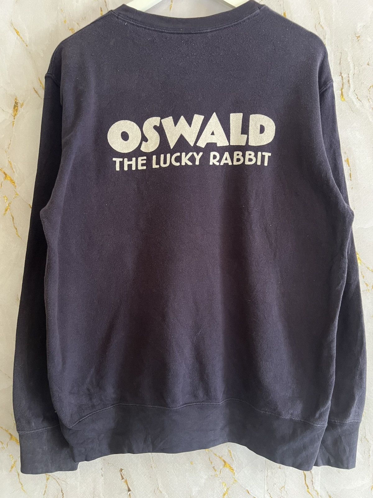 Cartoon Network × Uniqlo 🔥Oswald The Lucky Rabbit Sweatshirt – Rare Disney Classic Size US L / EU 52-54 / 3 - 2 Thumbnail