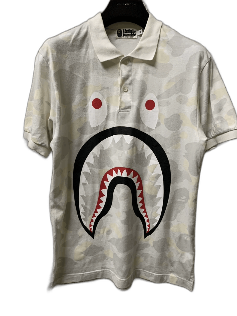 ★BAPE Relax Silhouette Side Shark Polo★ ☆BAPE Relax Silhouette Side Shark Polo☆