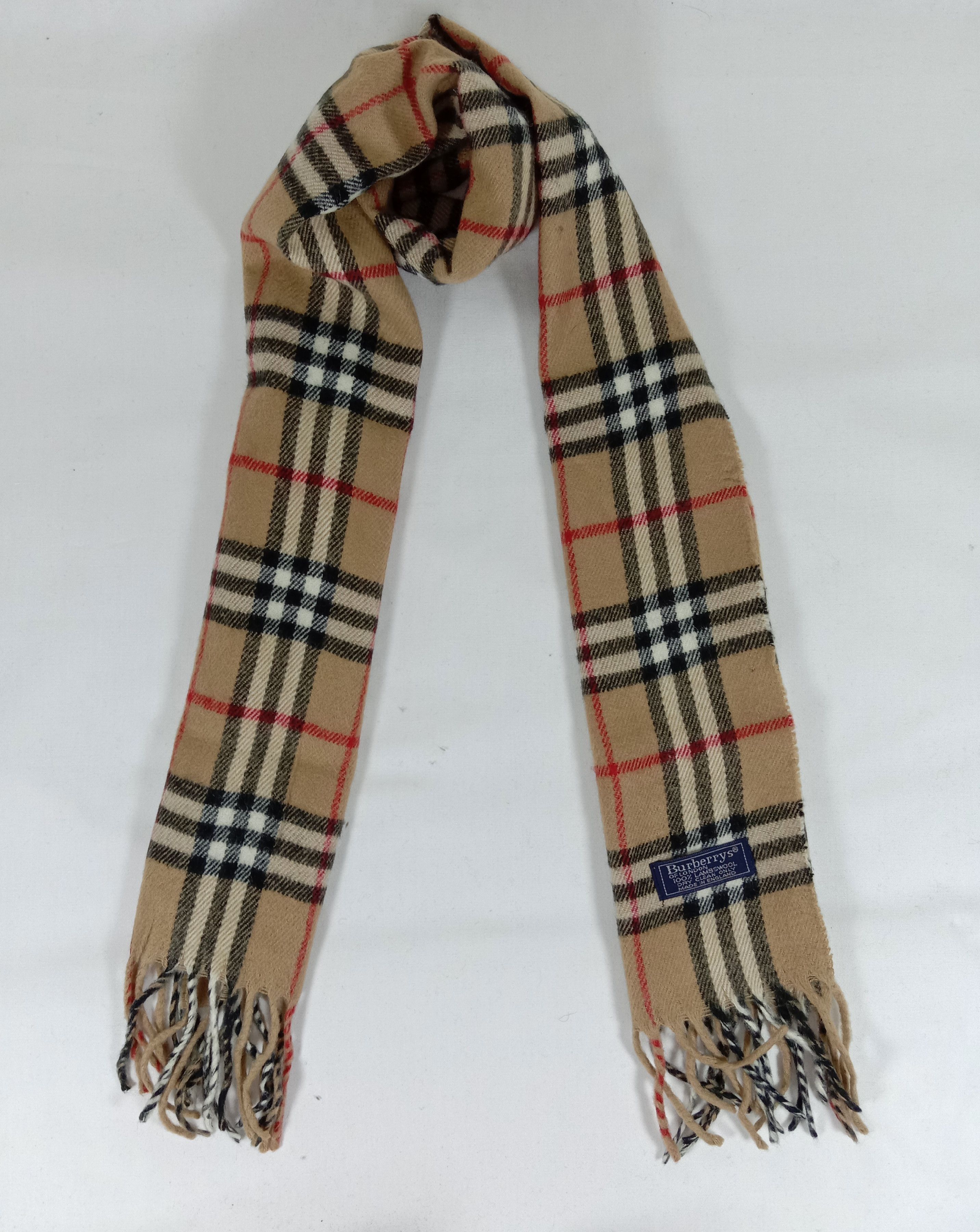 Burberry Burberry Scarf/Muffler/Wool/Cashmere Size ONE SIZE - 2 Thumbnail