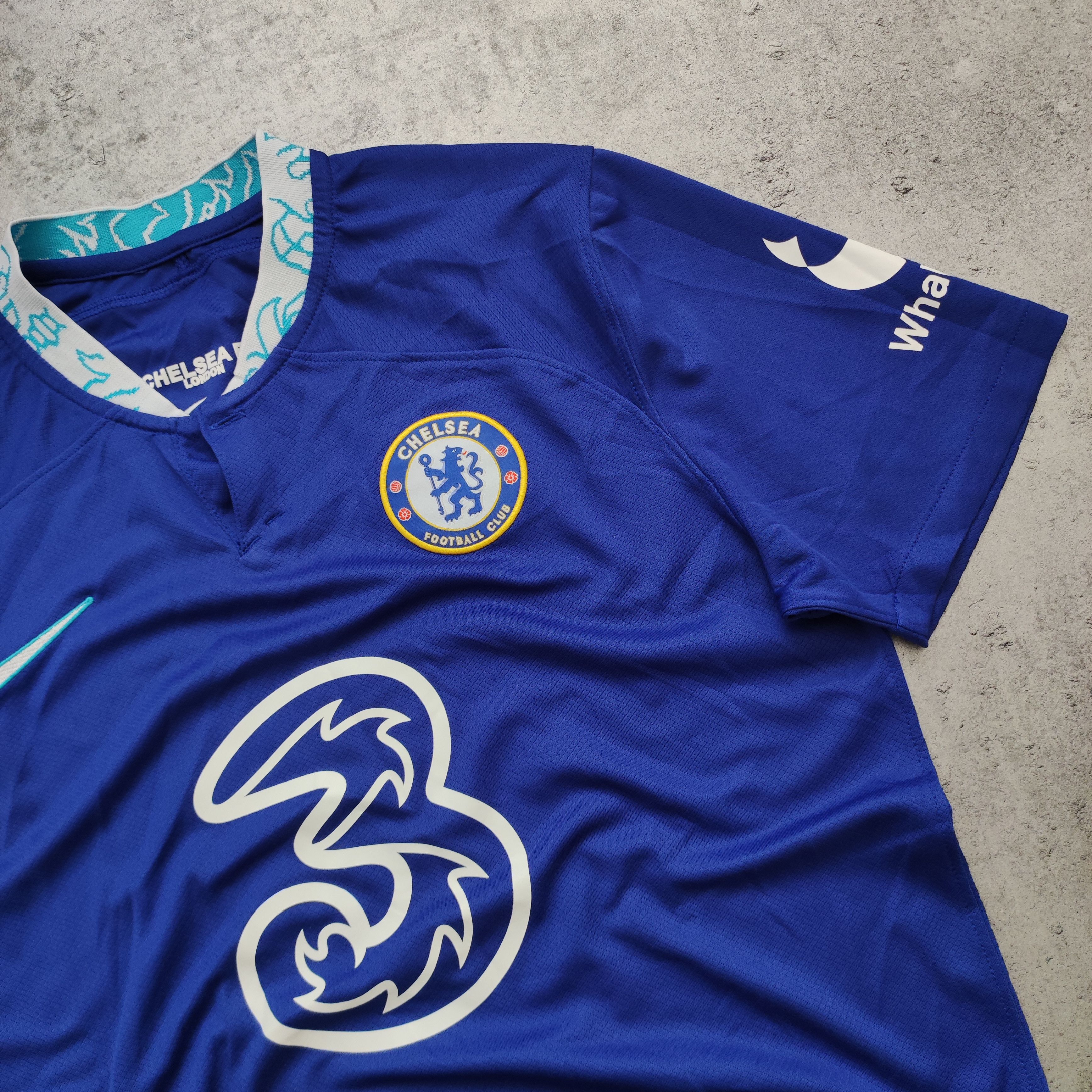 Chelsea Soccer × Nike RARE Nike x Chelsea London 2022 Home Football Jersey Size US L / EU 52-54 / 3 - 4 Thumbnail
