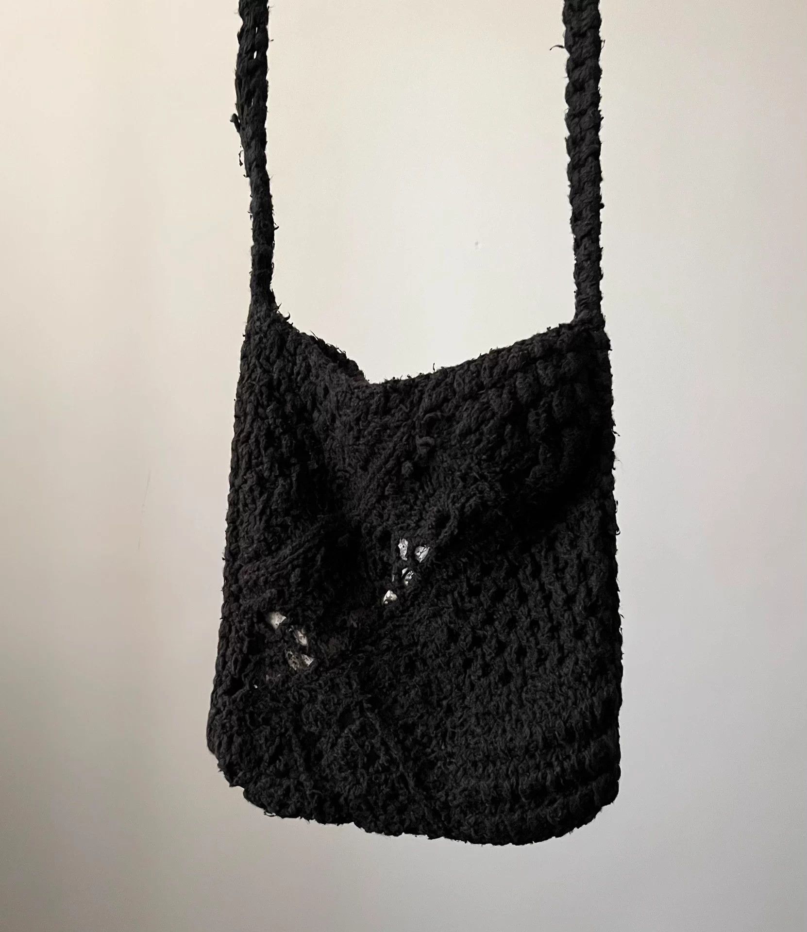 Other NINE 03AW Grunge Knit Crossbody Bag Size ONE SIZE - 2 Thumbnail