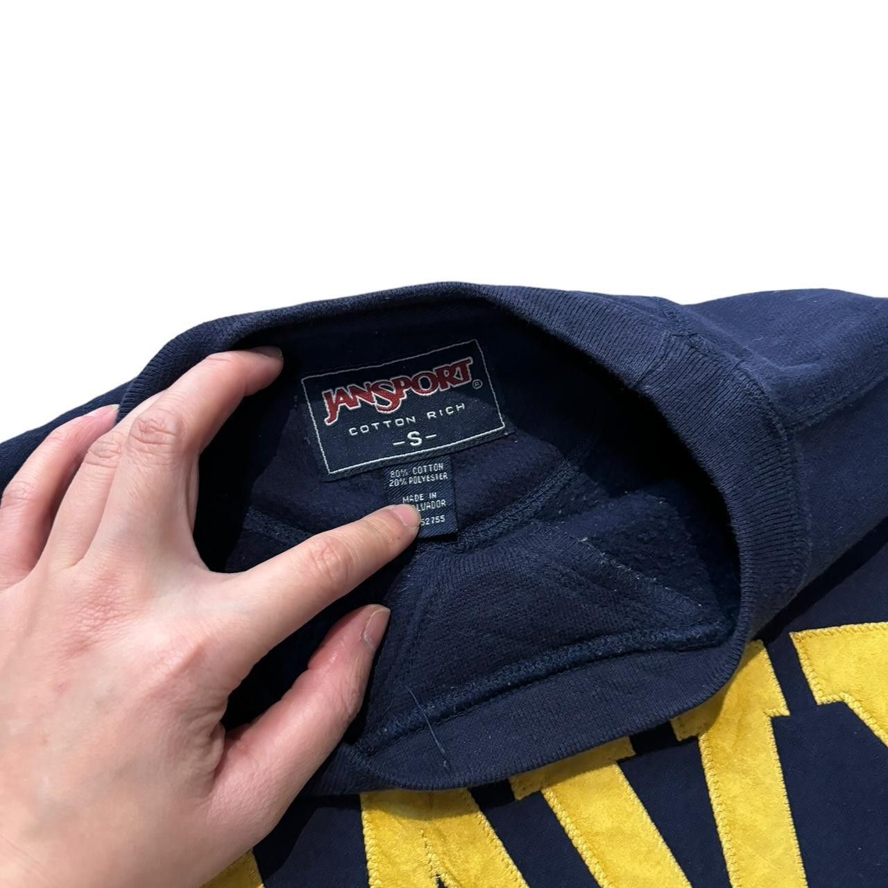 Vintage Vintage Navy sweatshirt size: S Size US S / EU 44-46 / 1 - 3 Thumbnail