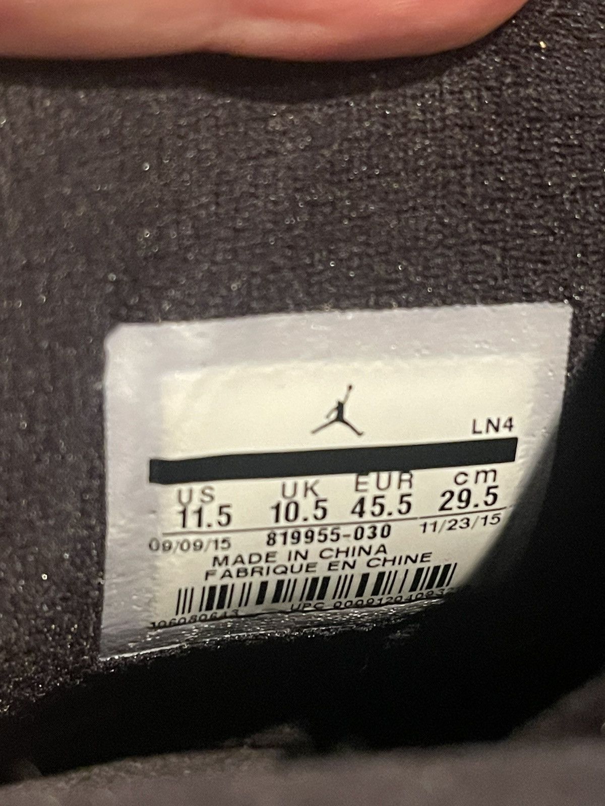 Jordan Brand RARE Jordan 10 OVO’s (2015) Size US 11.5 / EU 44-45 - 6 Thumbnail