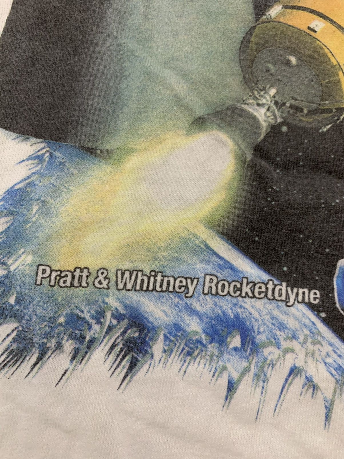 Anvil × Vintage VINTAGE PRATT & WHITNEY ROCKETDYNE BACK-HIT Size US XL / EU 56 / 4 - 8 Thumbnail