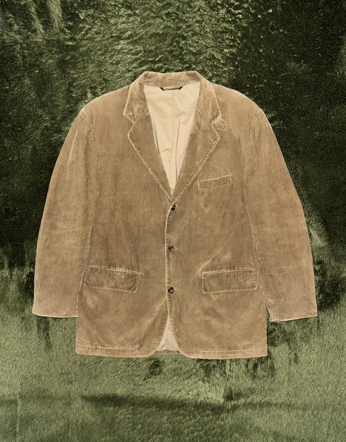 Faconnable Japan Elbow-Patch Corduroy Blazer