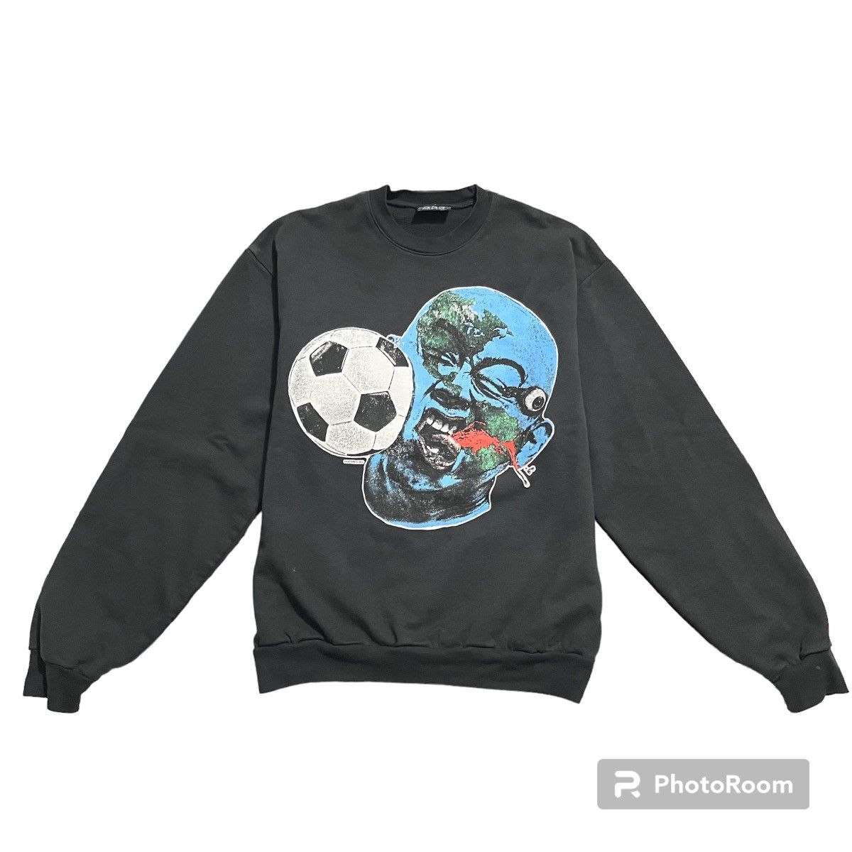 Half Evil Half Evil Face Kick Crewneck Size US L / EU 52-54 / 3 - 1 Thumbnail