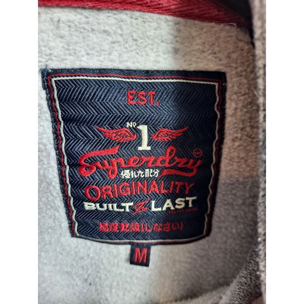 Superdry Superdry Speed Supply Shop Gray Hoodie Sweatshirt Athletic S Size US M / EU 48-50 / 2 - 5 Thumbnail
