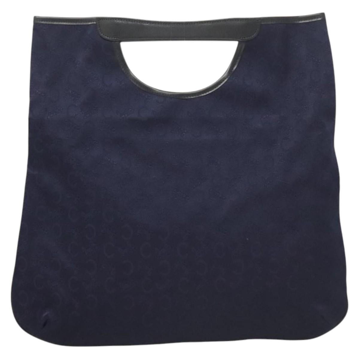 Celine CELINE C Sulky Hand Bag Canvas Navy Size ONE SIZE - 3 Thumbnail